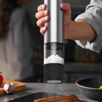 Moedor de pimenta automático recarregáveis ideal para cozinhar