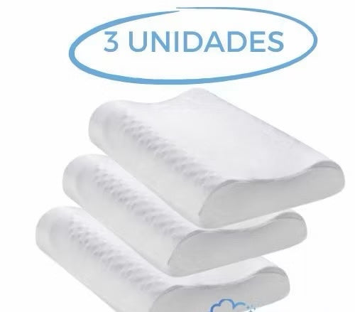 Travesseiro cervical ortopédico magnético com infravermelho terapêutico pillow anatômico anti ronco