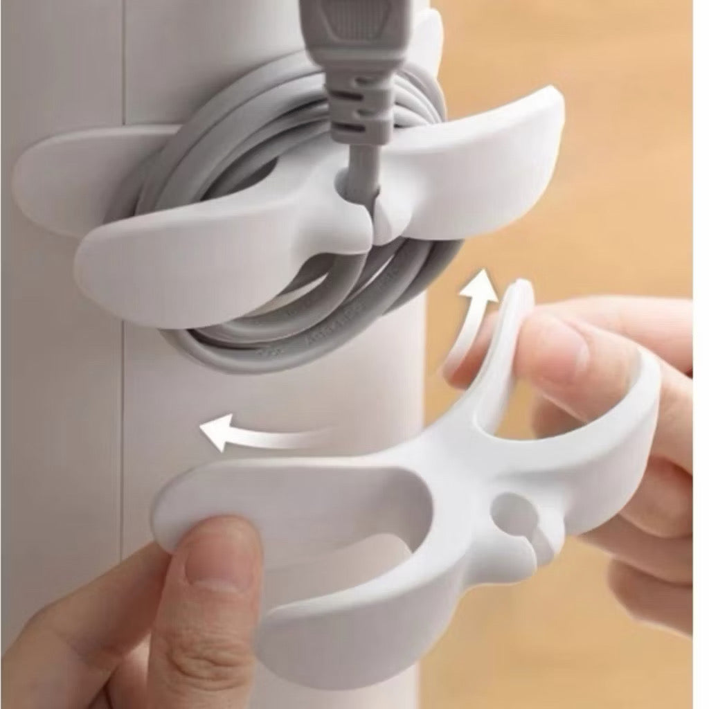 Kit Organizador de Fios e Cabos para Eletrodomésticos e Eletrônicos