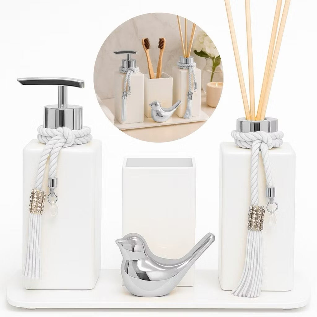 Kit Acessórios para Banheiro Golden