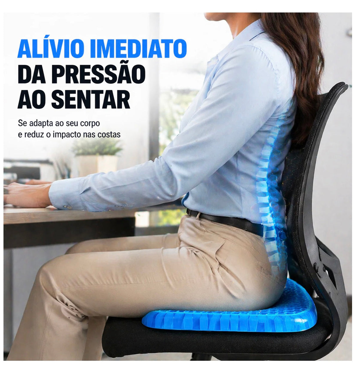Almofada Ergonômica ConfortPlus Pro