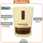 🛒 Dispenser 5KG: Economia, Organização e Estilo em Um Só Produto