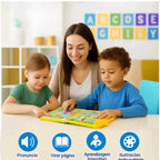 Meu E-Livro Educativo Bilíngue – Português e Inglês | Livro Sonoro Infantil Interativo