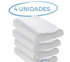 Travesseiro cervical ortopédico magnético com infravermelho terapêutico pillow anatômico anti ronco