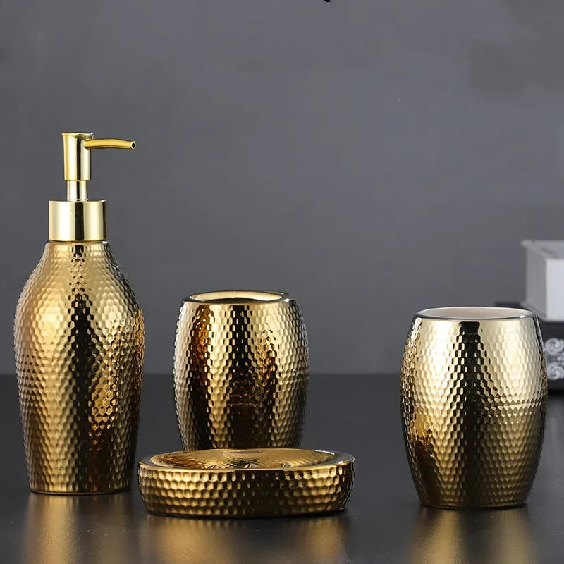 Kit Acessórios para Banheiro Golden