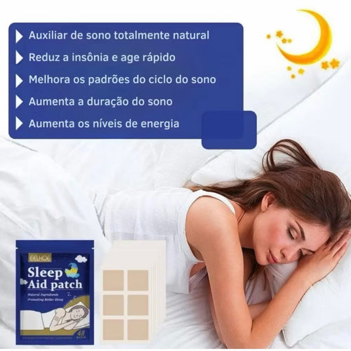 Adesivo relaxante noturno/Ptch  sono 96/144 unidades