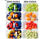 Descascador Automático De Alho , Elétrico-Adequado Para Uvas , Tomates , E Frutas
