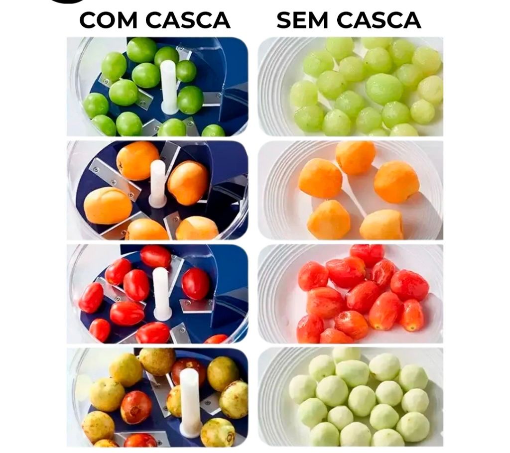 Descascador Automático De Alho , Elétrico-Adequado Para Uvas , Tomates , E Frutas