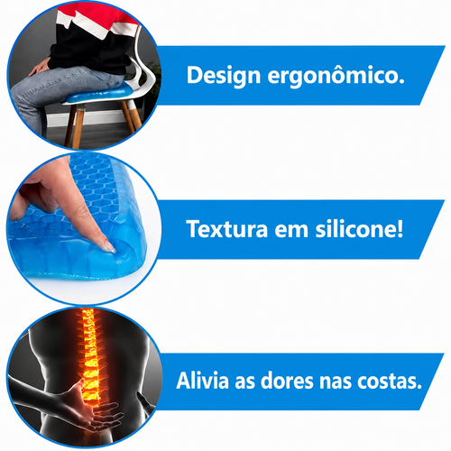 Almofada Ergonômica ConfortPlus Pro