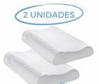 Travesseiro cervical ortopédico magnético com infravermelho terapêutico pillow anatômico anti ronco