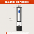 Moedor de pimenta automático recarregáveis ideal para cozinhar