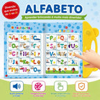 Meu E-Livro Educativo Bilíngue – Português e Inglês | Livro Sonoro Infantil Interativo