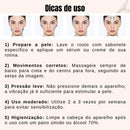 Massageador facial led, aparelho Anti-rugas para o rosto e pescoço, tratamento estético vibratório com luz