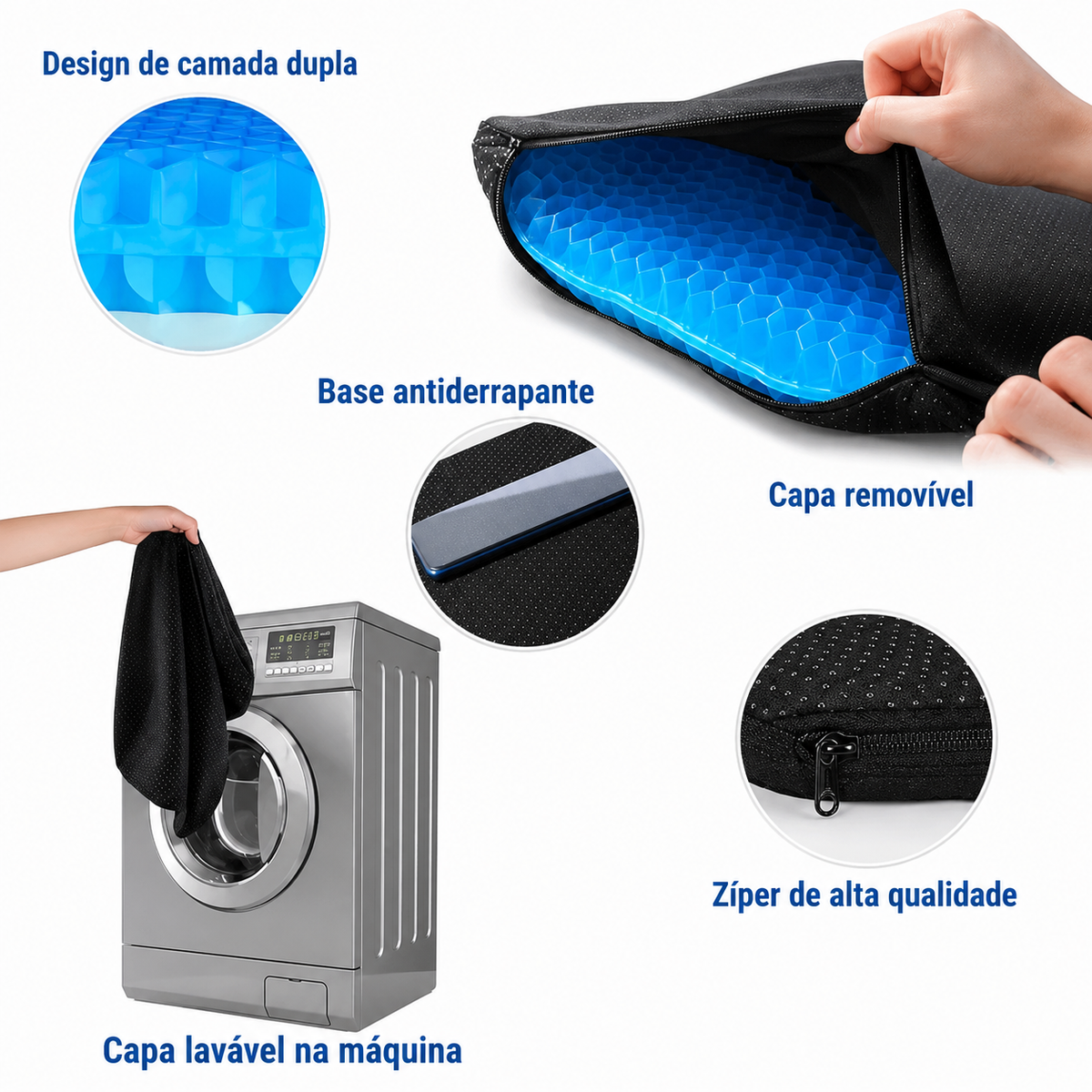 Almofada Ergonômica ConfortPlus Pro