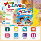 Meu E-Livro Educativo Bilíngue – Português e Inglês | Livro Sonoro Infantil Interativo