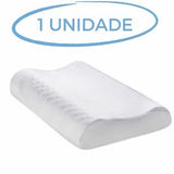 Travesseiro cervical ortopédico magnético com infravermelho terapêutico pillow anatômico anti ronco