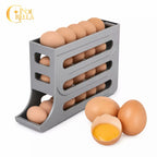 Porta Ovos 4 Andares Deslizante – Organize sua Geladeira  🥚✨ (Cópia)