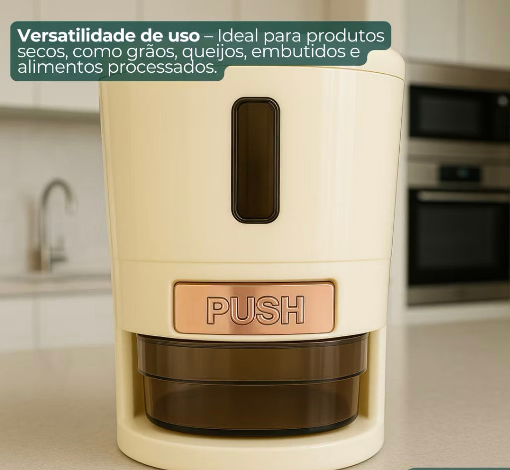 🛒 Dispenser 5KG: Economia, Organização e Estilo em Um Só Produto