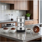 PODER TOTAL NA SUA COZINHA – Moedor 4 Lâminas 110V para Café e Especiarias