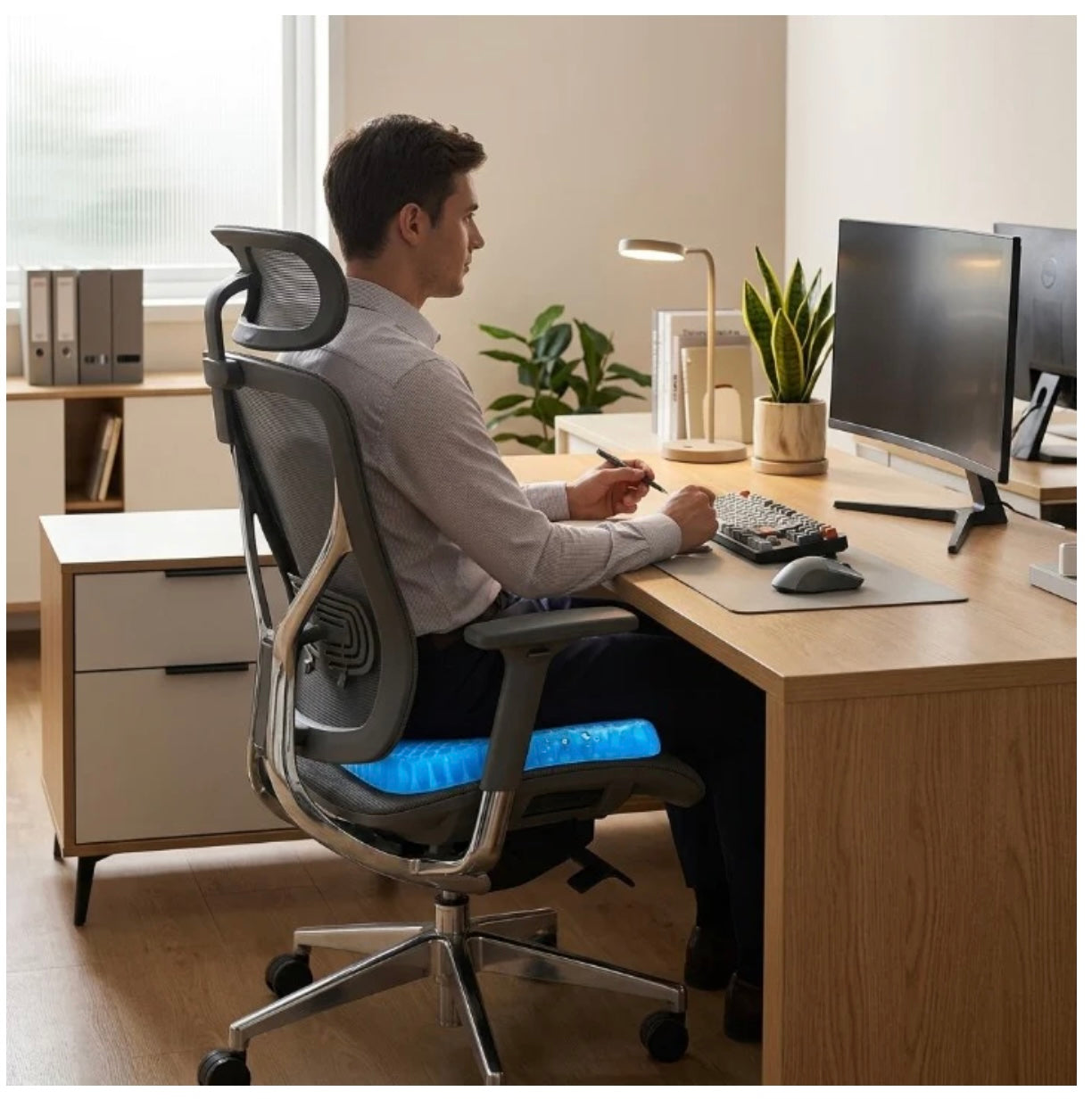 🔥 Conforto Extremo Todos os Dias – Almofada Ergonômica ConfortPlus Pro