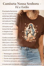 Camiseta Filhos de Maria 100% Algodão Premium – Edição Especial