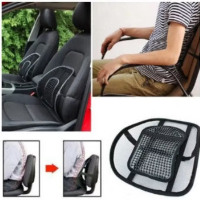 Chega de Desconforto! Suporte Lombar para Carro, Escritório e Casa