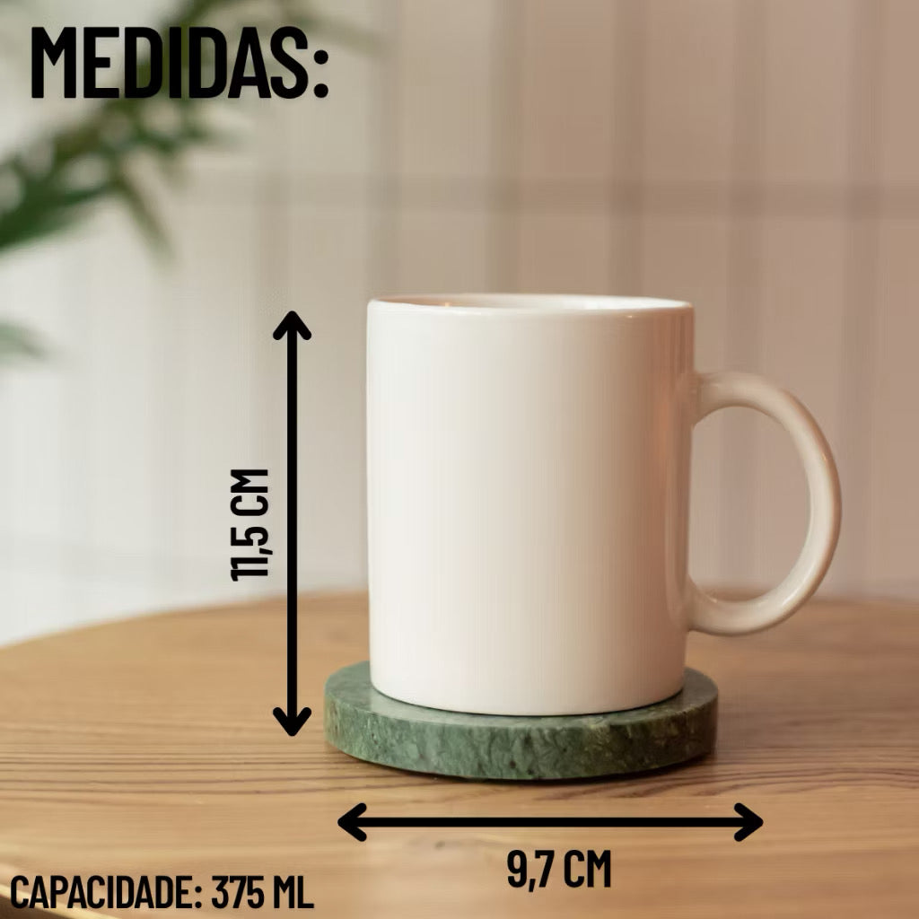“A caneca perfeita para suas madrugadas de oração com Frei Gilson.”