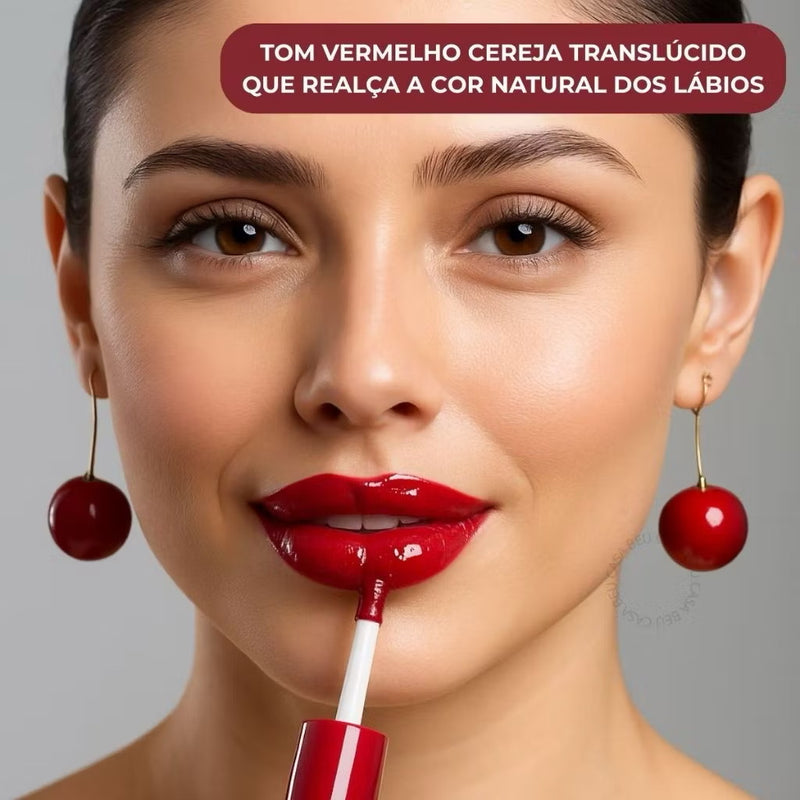 Cherry Gloss com chaveiro Vizzela