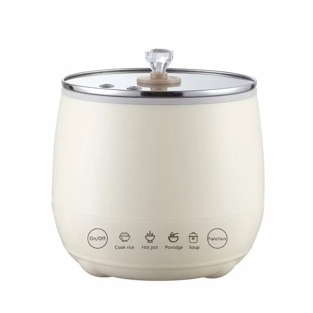 Mini panela de arroz elétrica cerâmica 1,8 litros 110/220 PREMIUM
