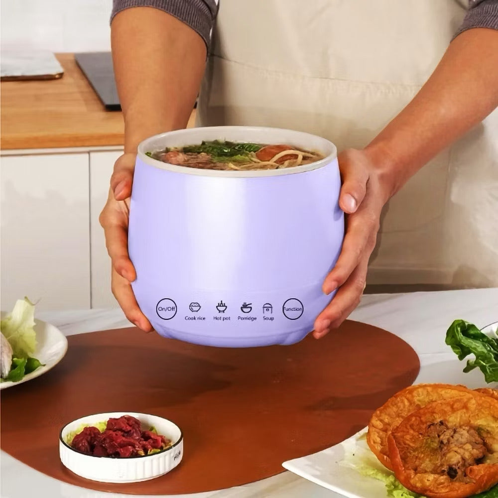 Mini panela de arroz elétrica cerâmica 1,8 litros 110/220 PREMIUM