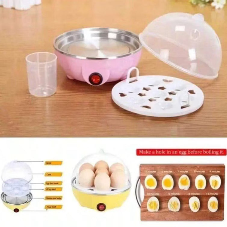 Cozedor de ovos portátil elétrico cozinha a vapor 110/220