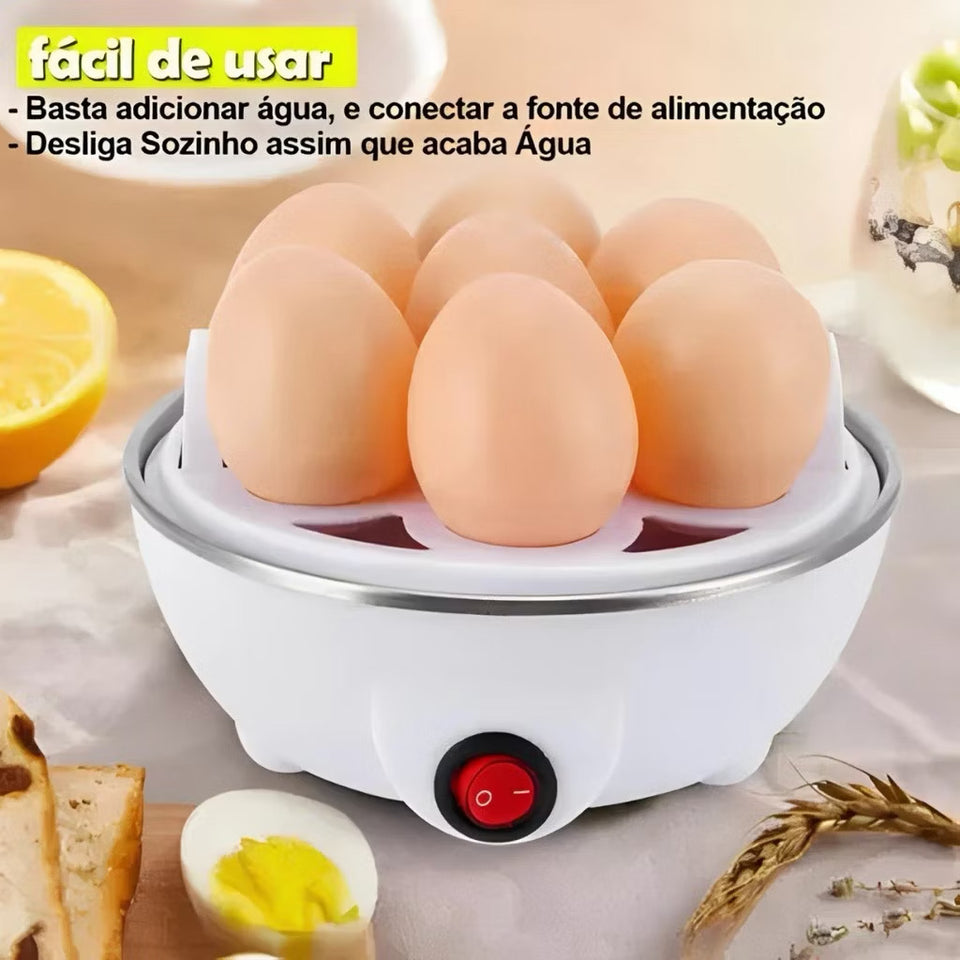 Cozedor de ovos portátil elétrico cozinha a vapor 110/220