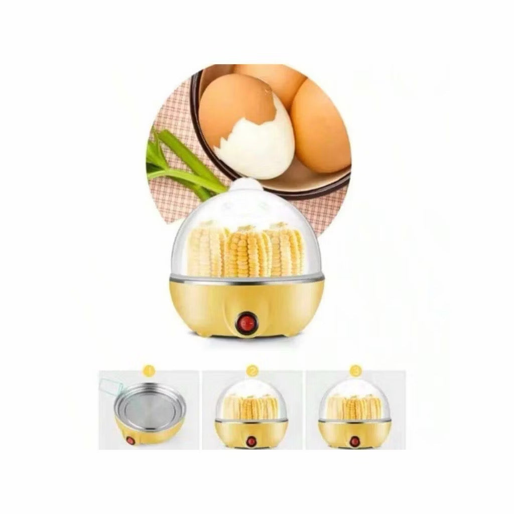 Cozedor de ovos portátil elétrico cozinha a vapor 110/220