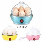 Cozedor de ovos portátil elétrico cozinha a vapor 110/220