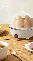 Cozedor de ovos portátil elétrico cozinha a vapor 110/220