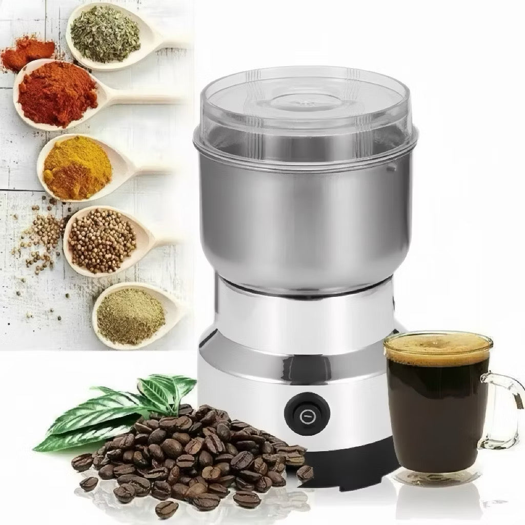 PODER TOTAL NA SUA COZINHA – Moedor 4 Lâminas 110V para Café e Especiarias