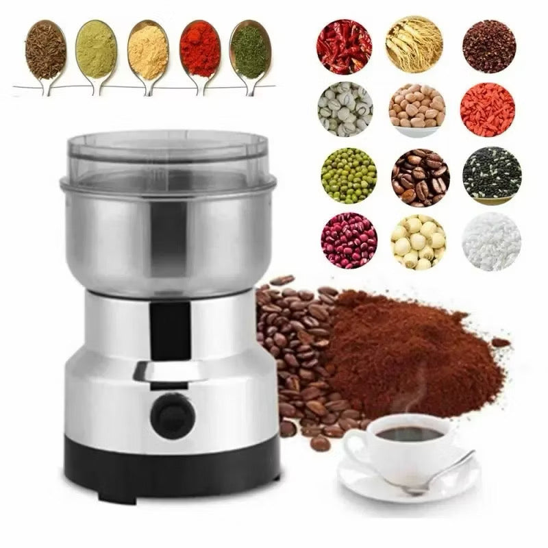 PODER TOTAL NA SUA COZINHA – Moedor 4 Lâminas 110V para Café e Especiarias