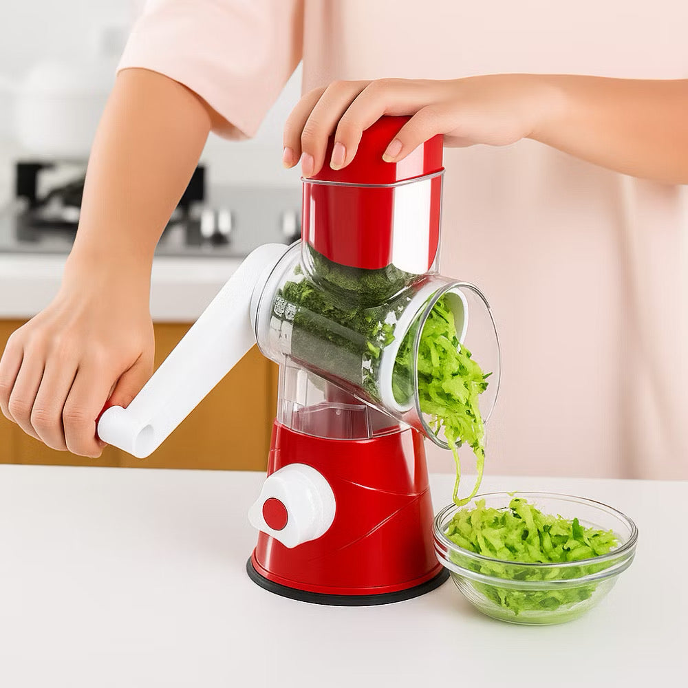 🥗 Corte, fatie e rale em segundos — praticidade total na sua cozinha!