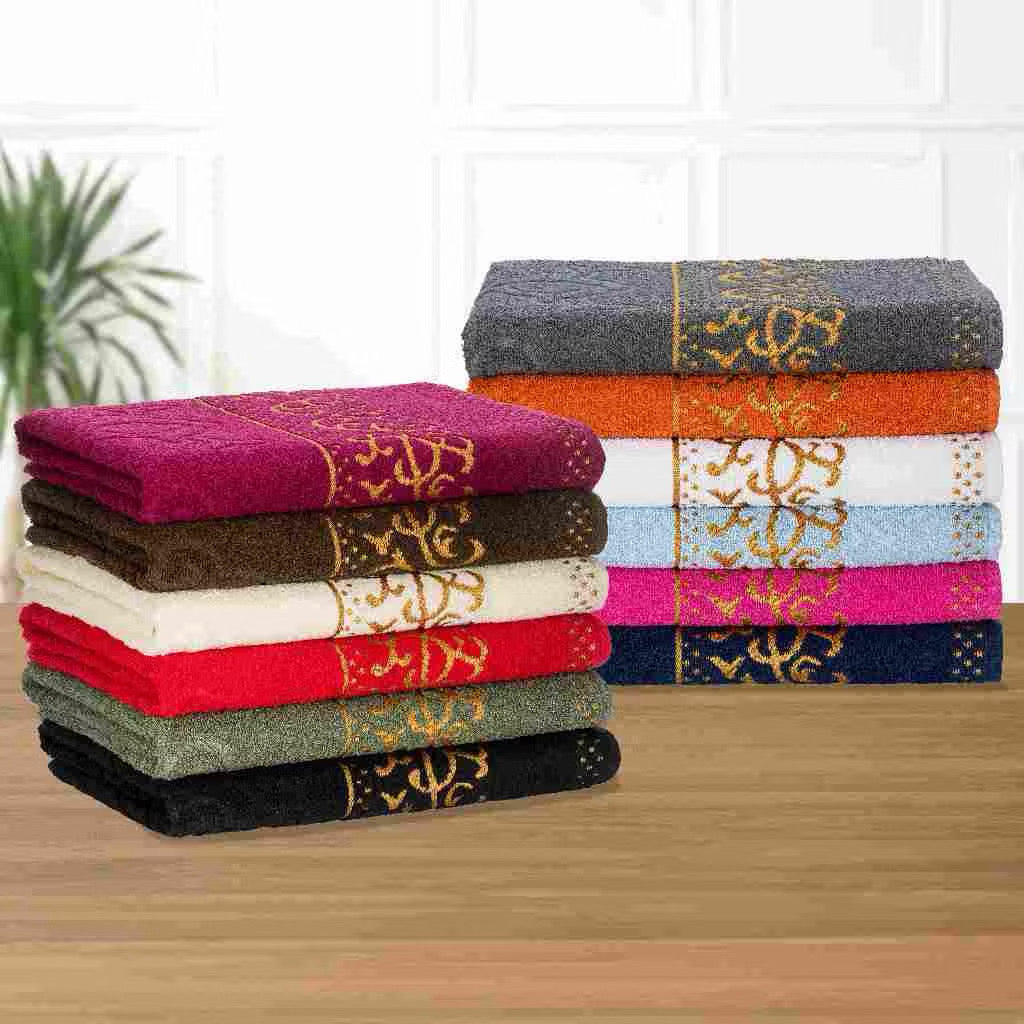 Toalha de banho exuberante 70x140 cm 420g 100% algodão