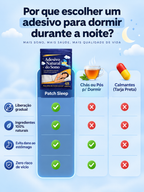 Adesivo relaxante noturno/Ptch  sono 96/144 unidades