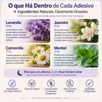 Adesivo relaxante noturno/Ptch  sono 96/144 unidades