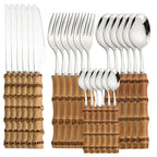 Jogo de Talheres Bamboo