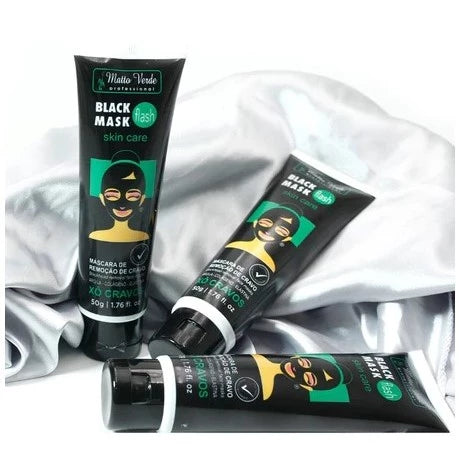Kit Com 2 Máscara Preta Matto Verde Removedora De Cravos Skin Care