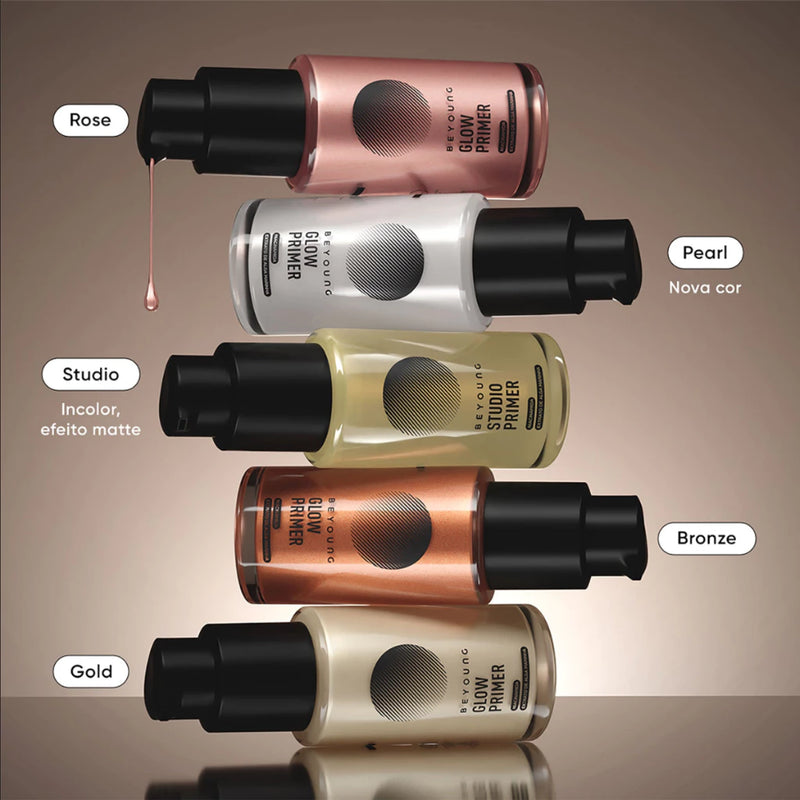 Beyoung Glow Primer Facial Gold Dourado 30m