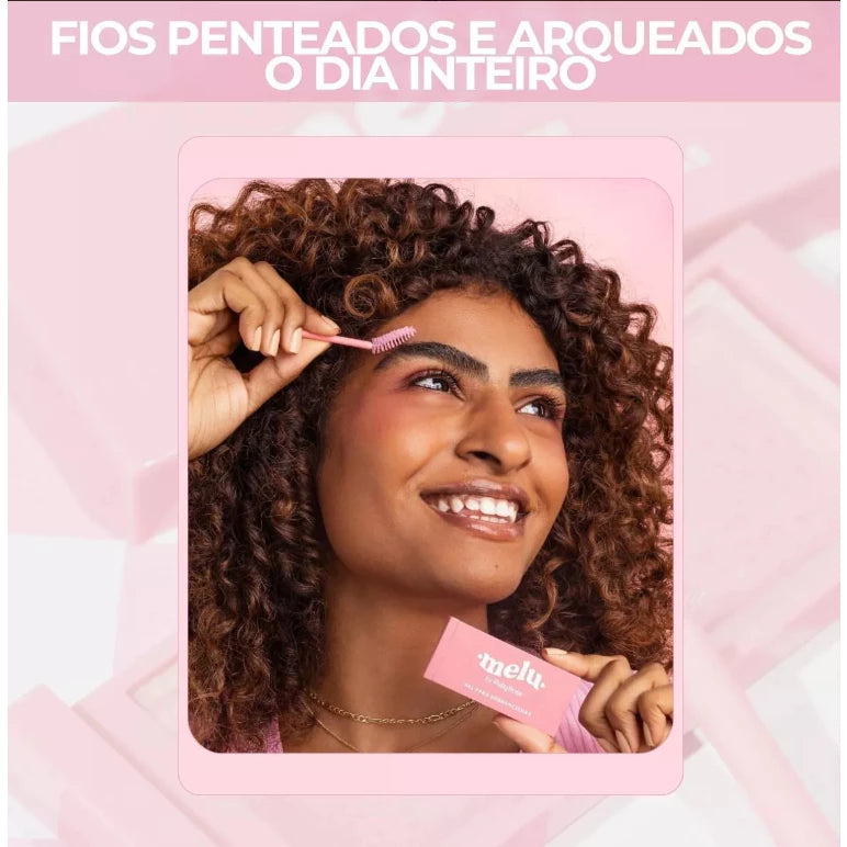 Gel para Sobrancelha Incolor Melu by Ruby Rose RR-F518