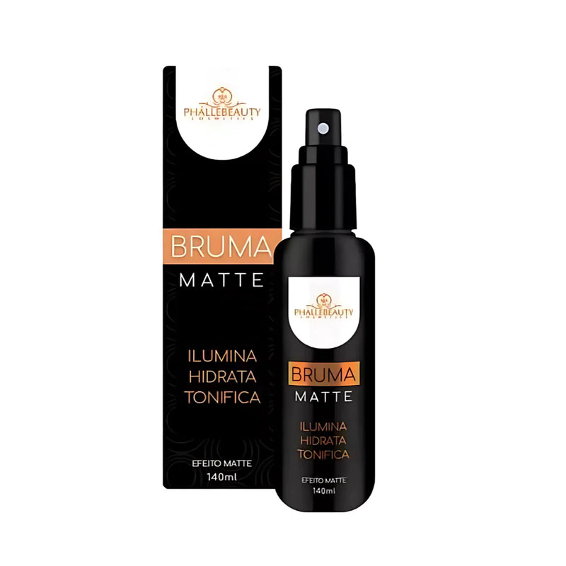 Kit Fixador de Maquiagem Poderoso 1 Blindagem 2 Brumas Matte e Gold