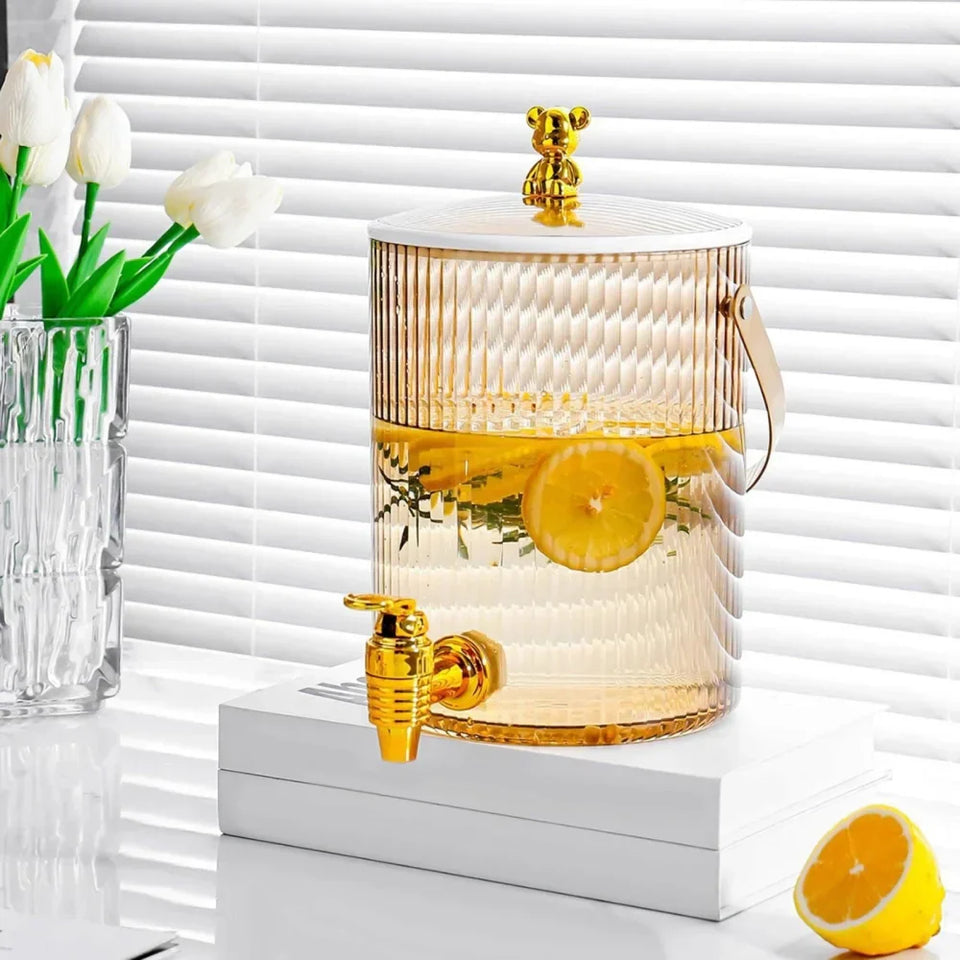 Dispenser Transparente de Bebidas Portátil 3,6L
