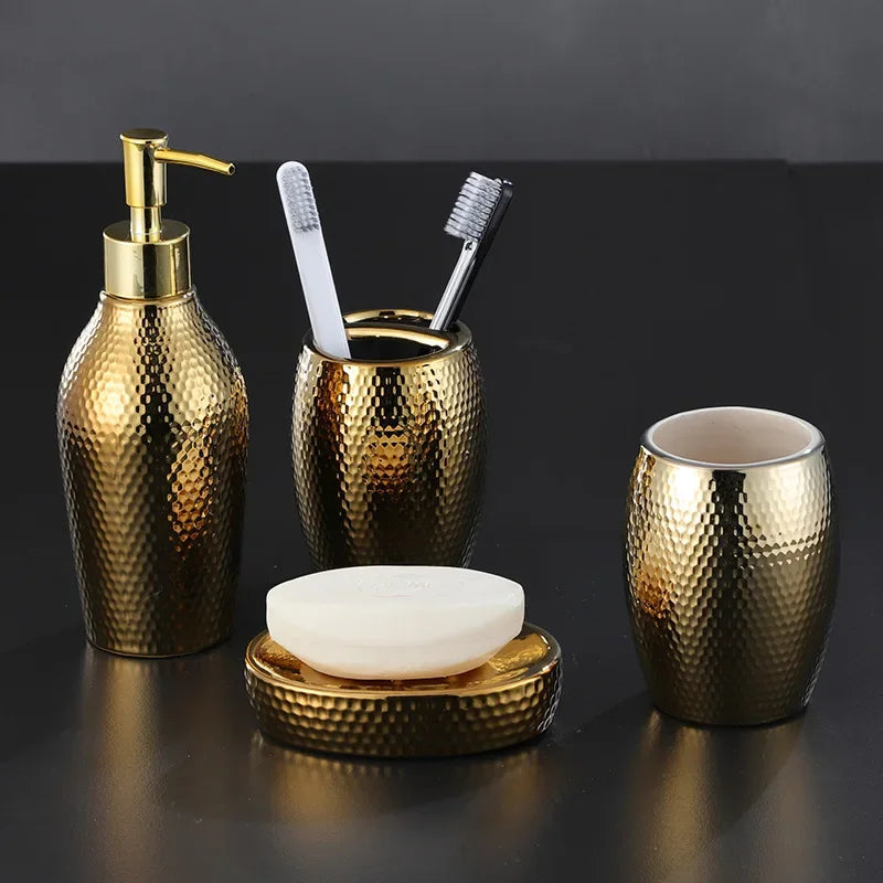 Kit Acessórios para Banheiro Golden
