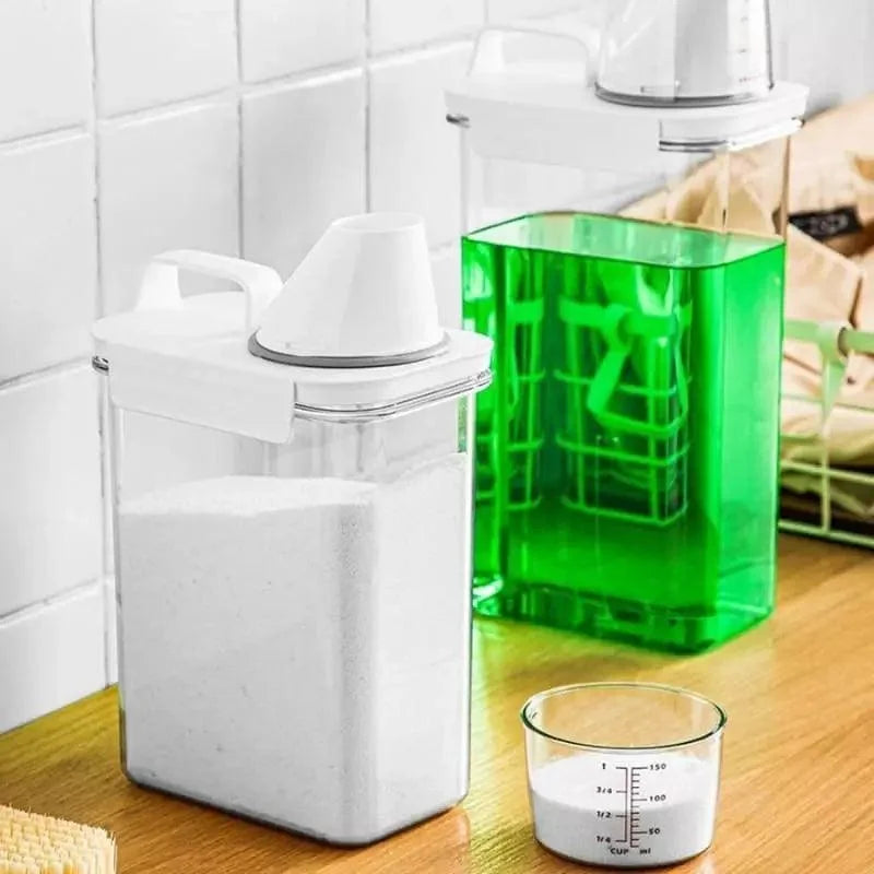 Organizador Hermético Porta Sabão e Cereais com Dosador