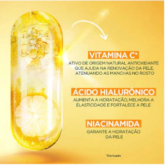 Hidratante Facial Antimanchas Garnier Vitamina C Toque Seco 85g
